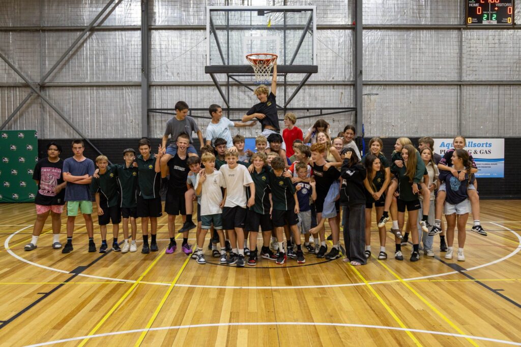 A group of young people at Rec Connect.