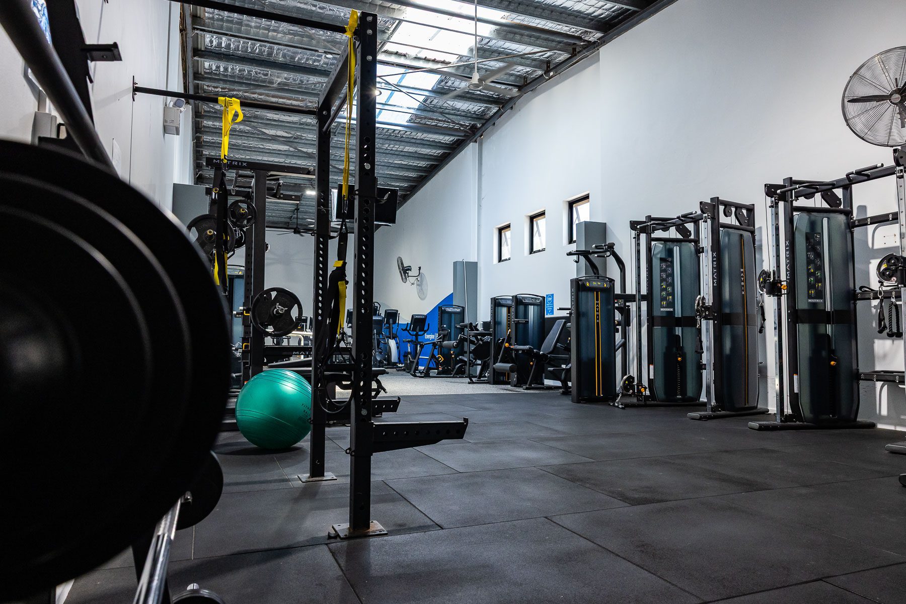 The gym at Augusta Recreation Centre