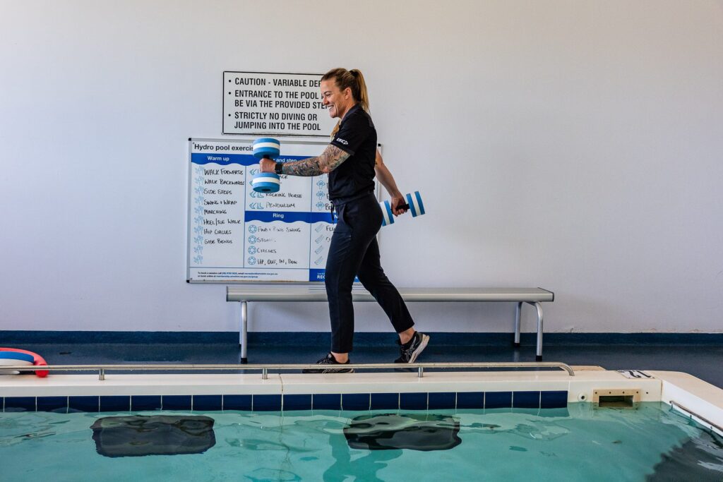 Augusta Recreation Centre hydro pool therapy