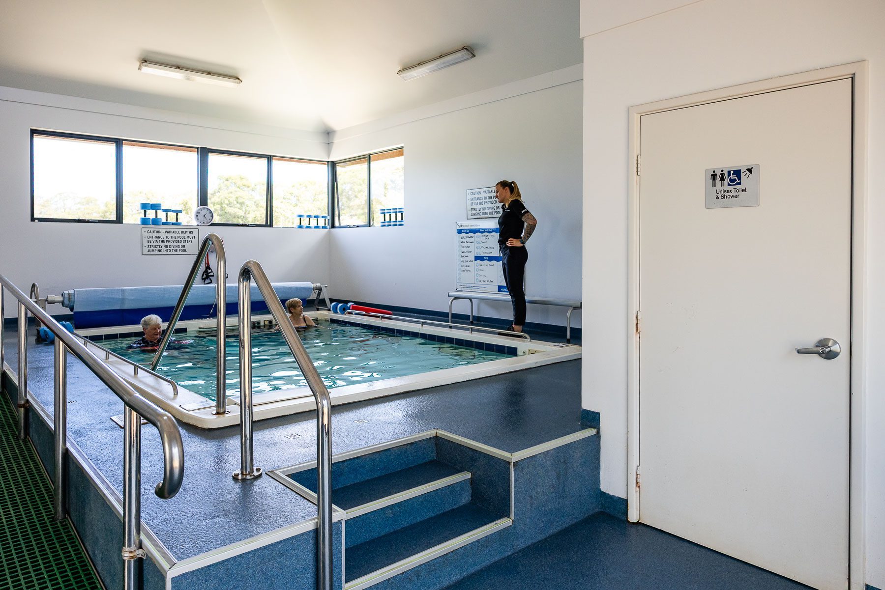 Augusta Recreation Centre hydro pool therapy
