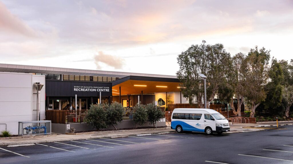 The outside of Margaret River Recreation Centre