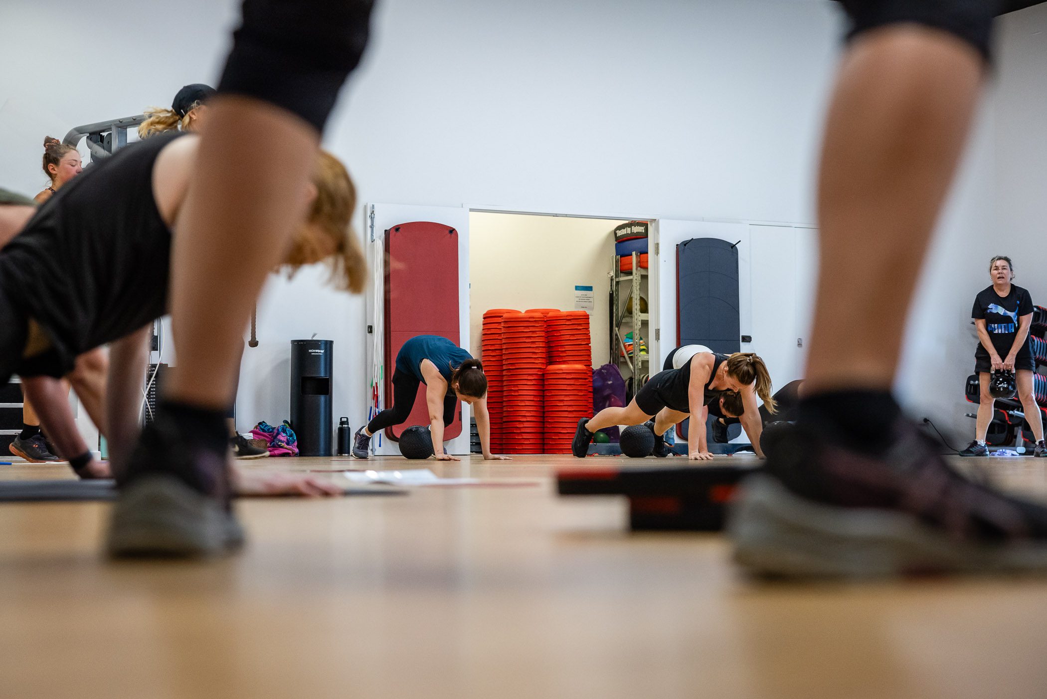 A Les Mills fitness class at Margaret River Recreation Centre