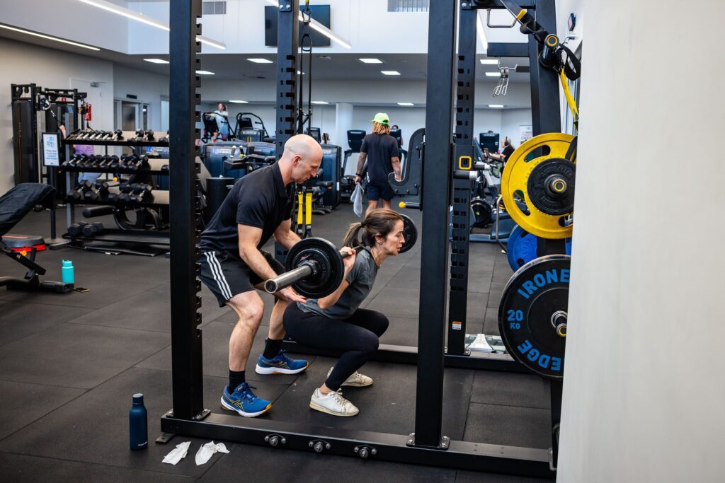 The gym at Margaret River Recreation Centre