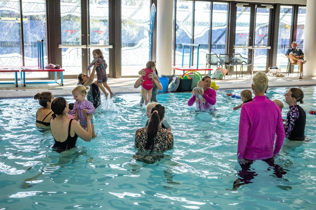 Swimming lessons at Margaret River Swim School