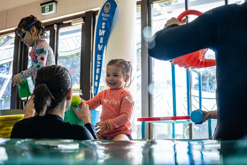 Swimming lessons at Margaret River Swim School