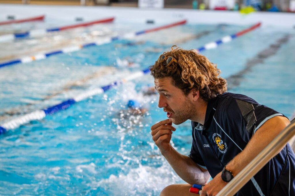 A Margaret River Swim School instructor.