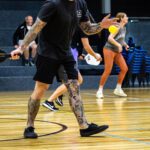 A pickleball game at Margaret River Recreation Centre