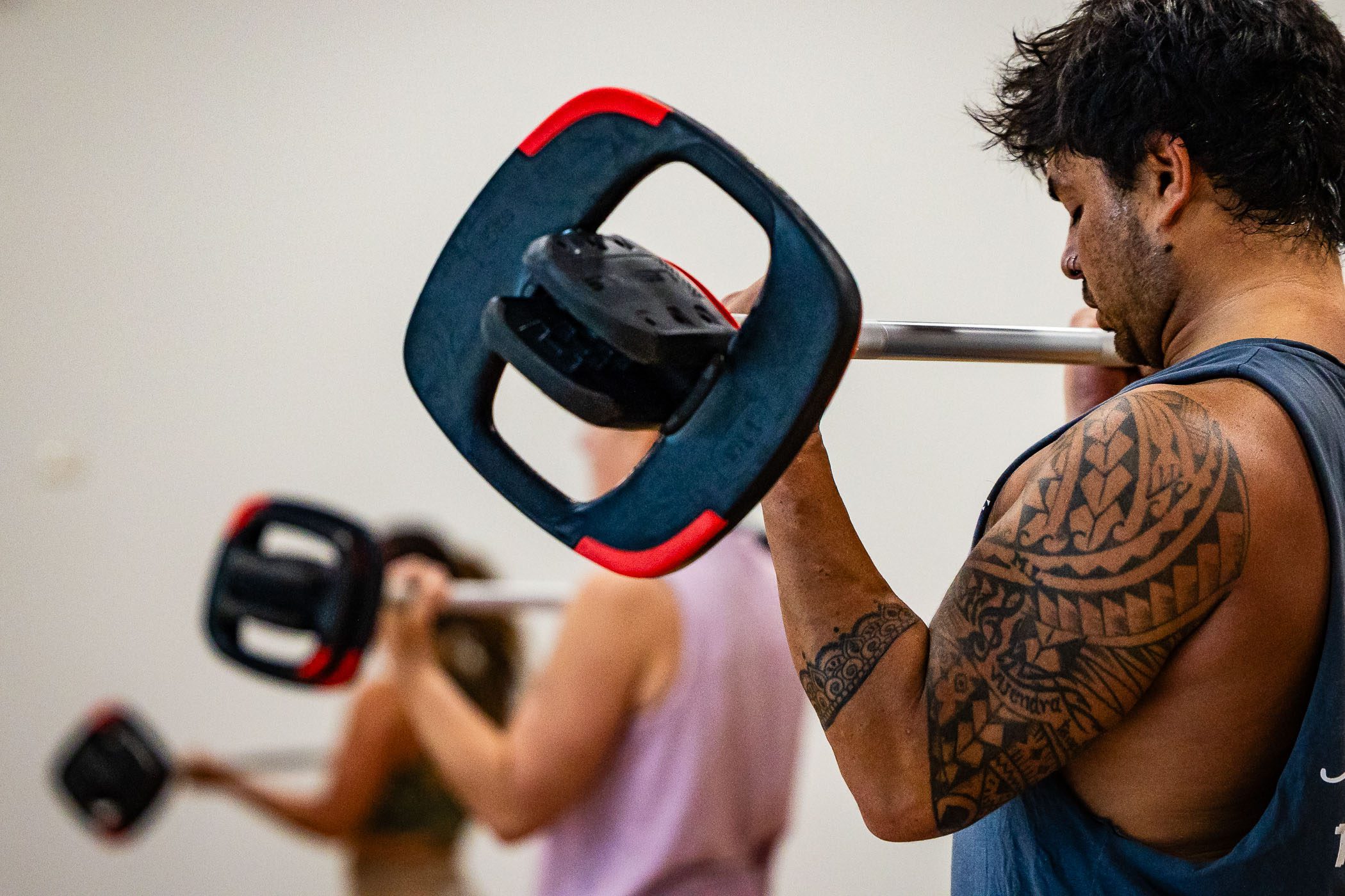 A Les Mills Body Pump class at Margaret River Recreation Centre