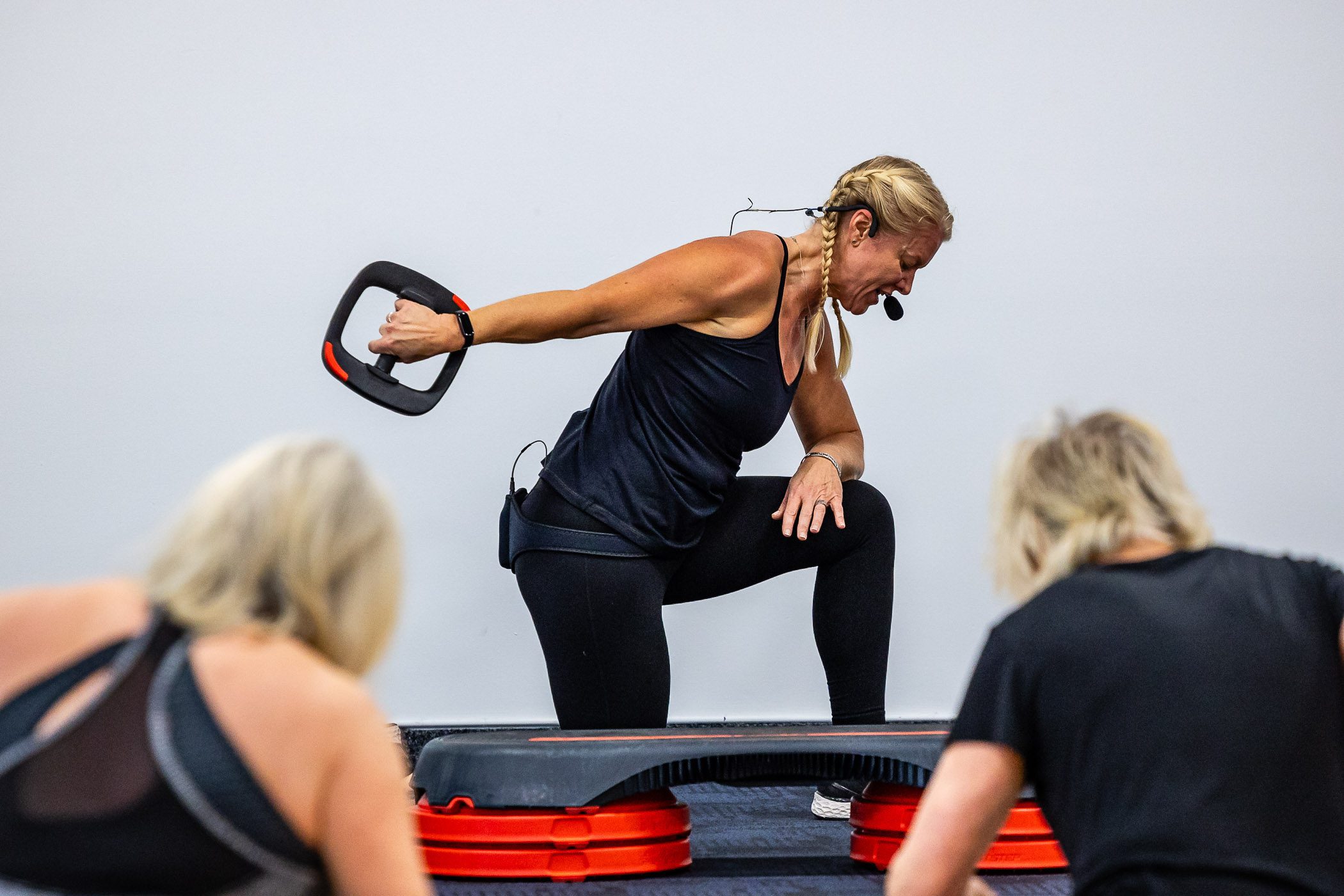A Les Mills Body Pump class at Margaret River Recreation Centre