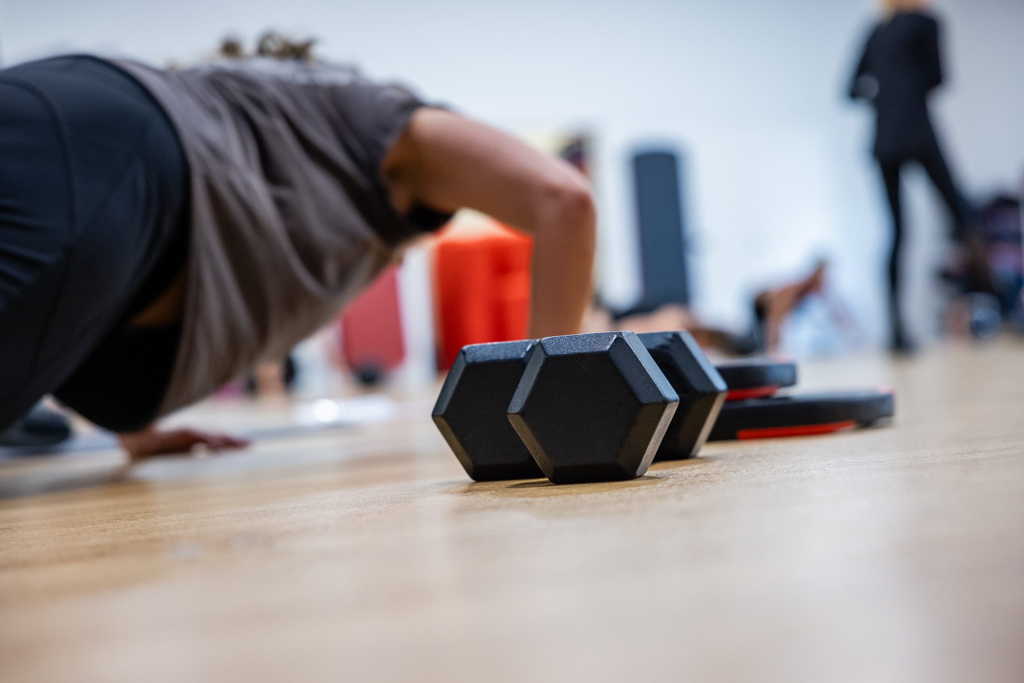 A Les Mills fitness class at Margaret River Recreation Centre