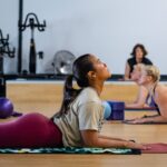 A yoga class at Margaret River Recreation Centre