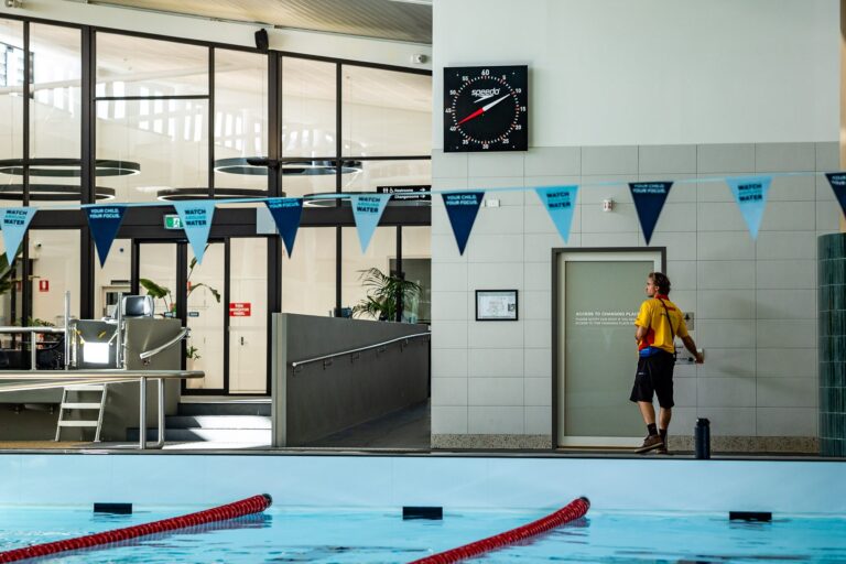 A Changing Places facility at Margaret River Recreation Centre swimming pool