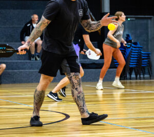 A pickleball game at Margaret River Recreation Centre