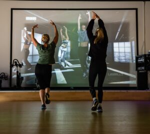 A Les Mills virtual class at Margaret River Recreation Centre
