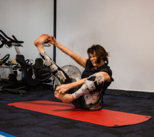 A yoga class at Margaret River Recreation Centre